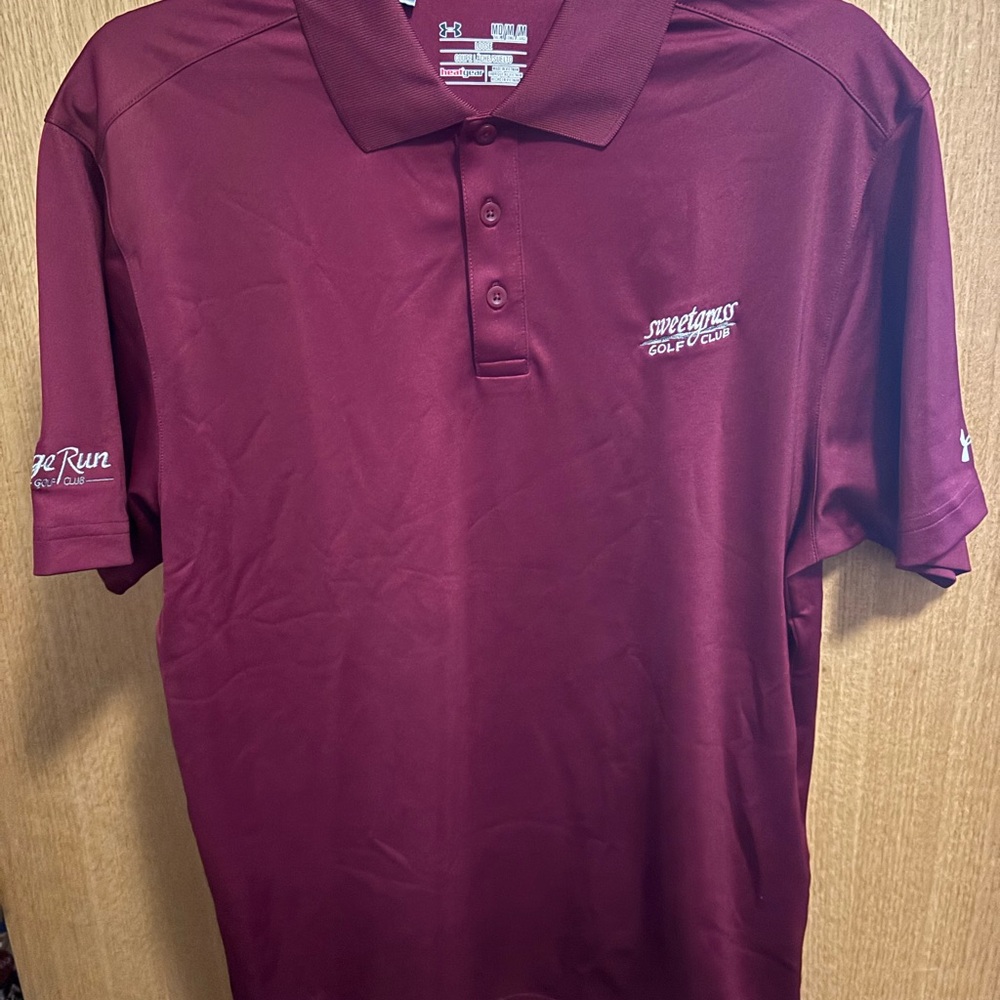 Under Armour Maroon Polo Shirt